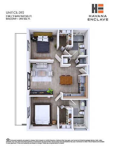 Floor plan C1L-392