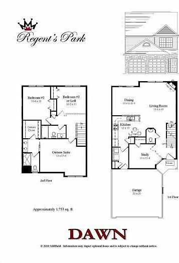 Dawn floor plan