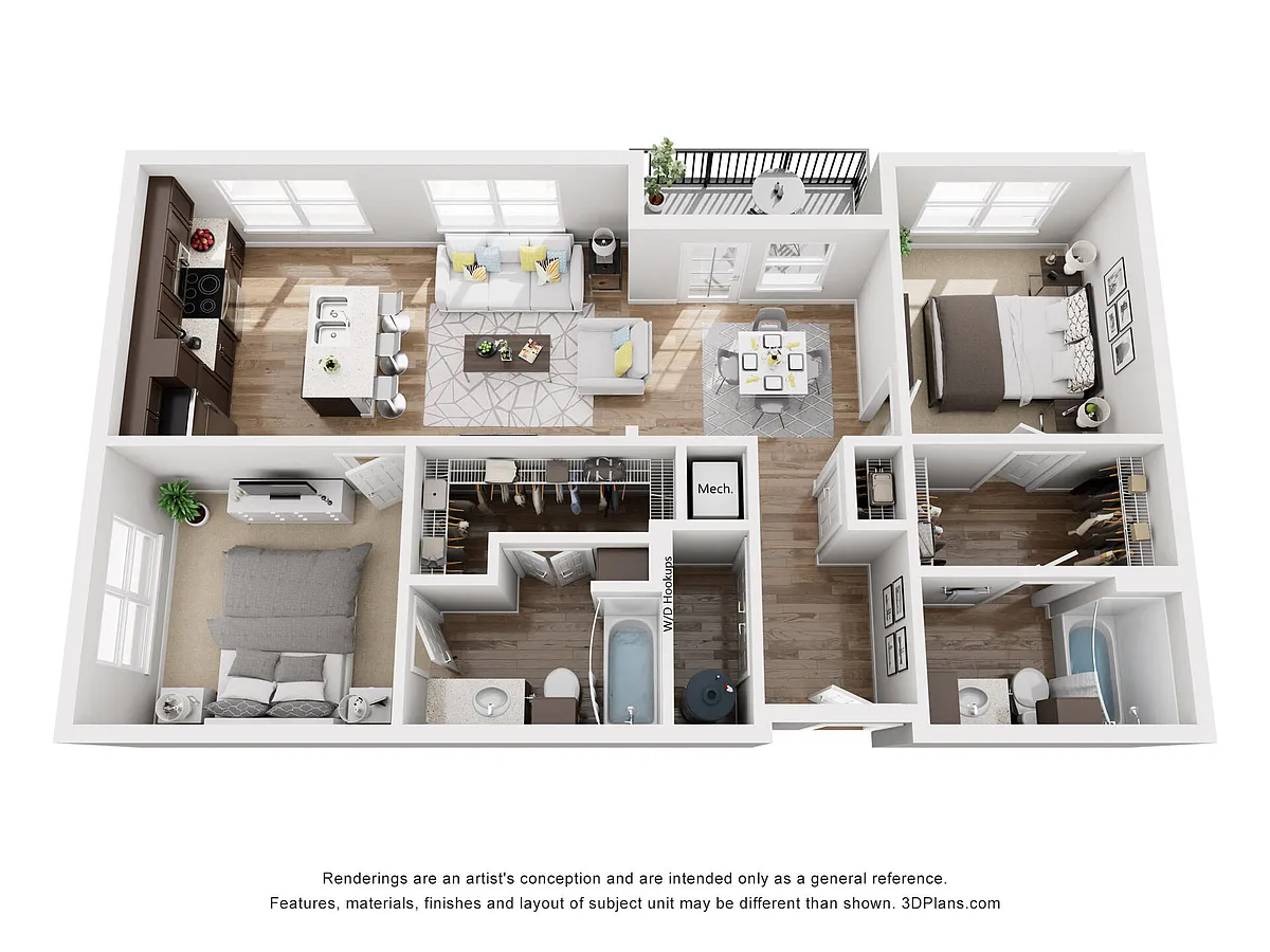 Floor plan B2