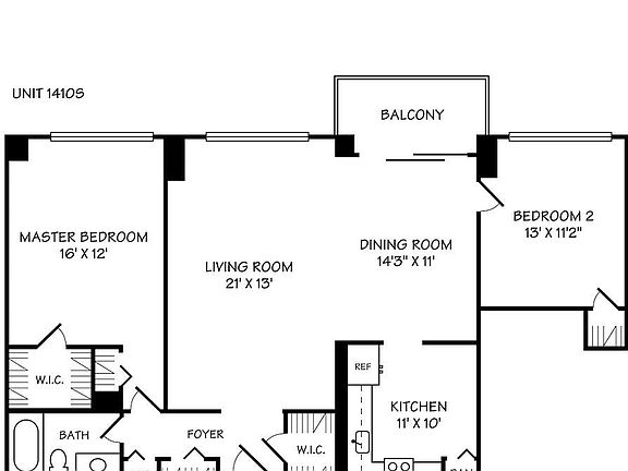 5th image of 5225 Pooks Hill Rd APT 1410S