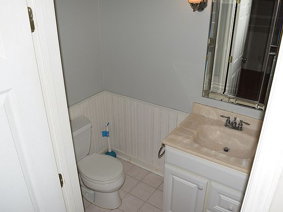 Downstairs powder room