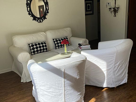 Hardwoods throughout apartment