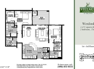 Wexford Plan, Village Cooperative of Billings (Active Adults 62+), Billings, MT 59102