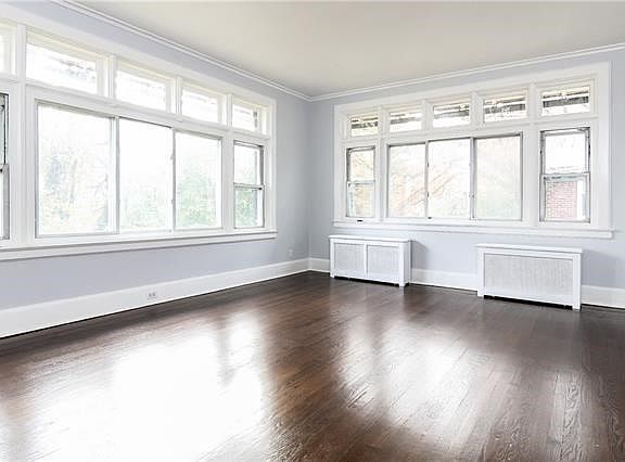 Sun-drenched large living room.