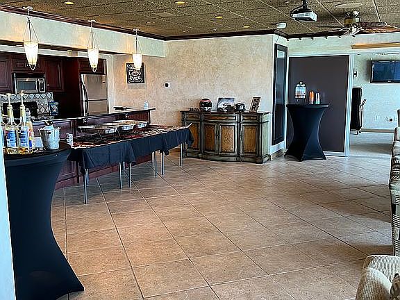 Large dining/open area