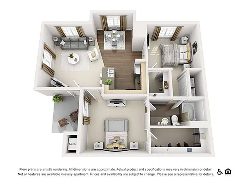 Floor plan B1 Modern