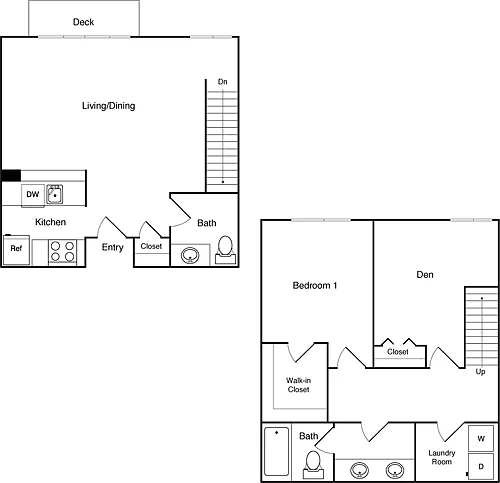 Floor plan 2 Bed 229 SE