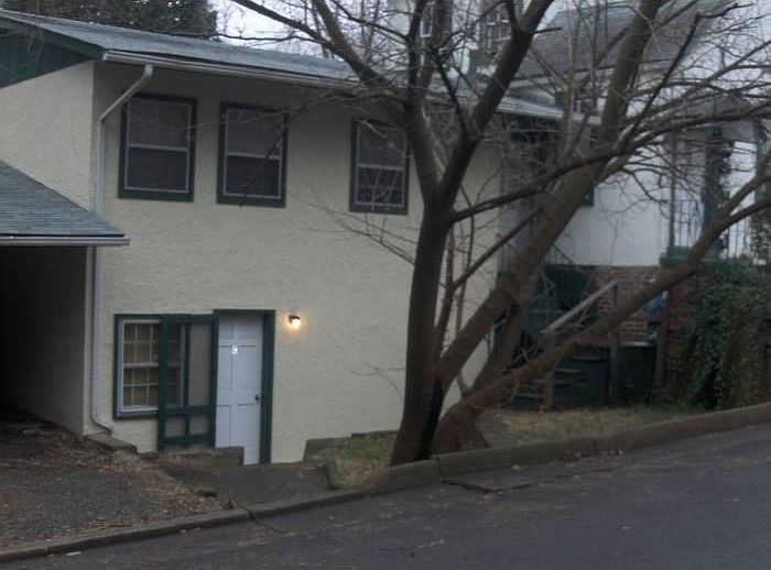 Outside of Harmon St. complex