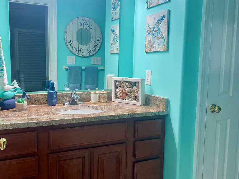 En suite bathroom