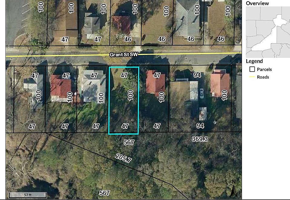 Map-566 Grant St Vacant Lot 