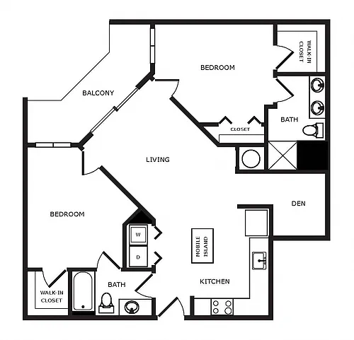 Floor plan B8D