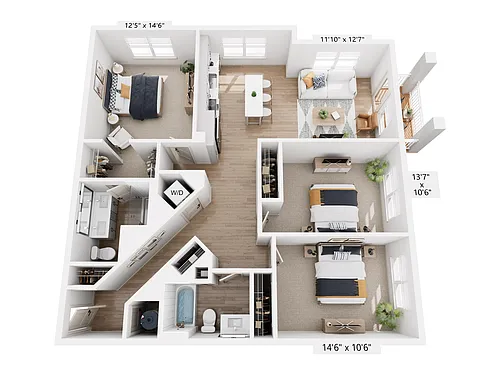 Floor plan C