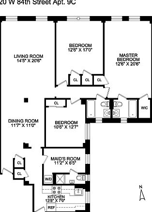 1st image of 20 W 84th St APT 9D