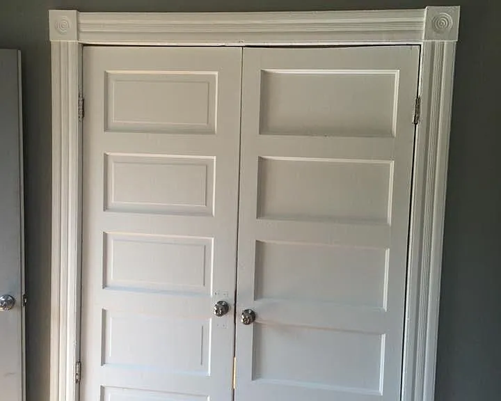 privacy doors to bedroom