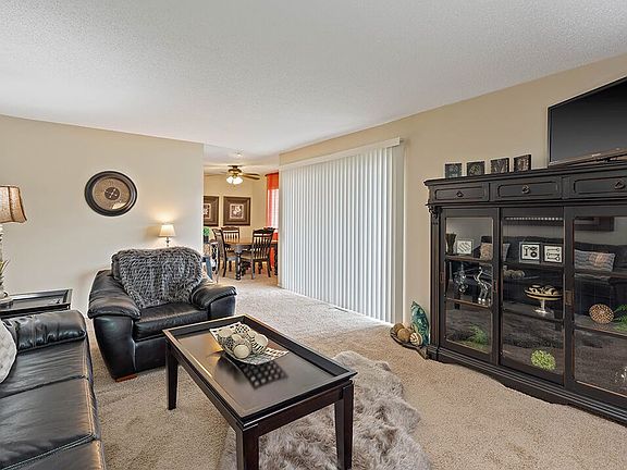 Living Room with Sliding Glass Door