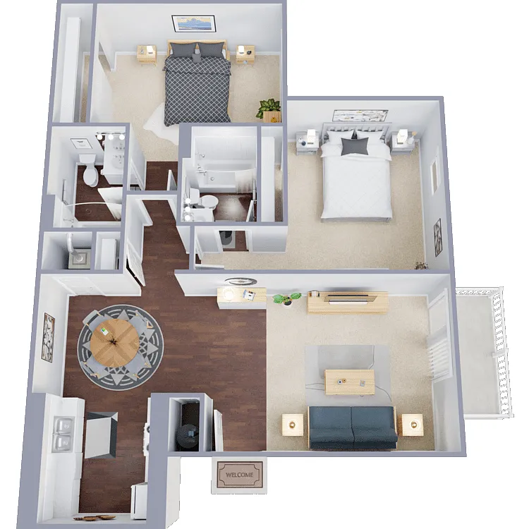 Floor plan Plan B