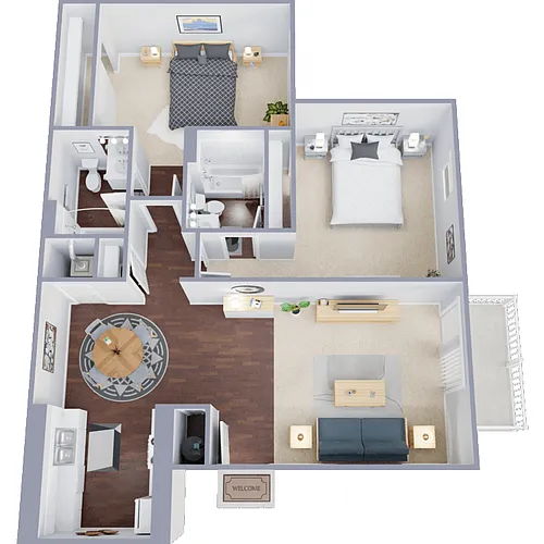 Floor plan Plan B