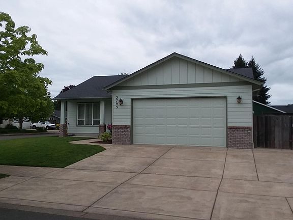Front view. RV pad behind gate.