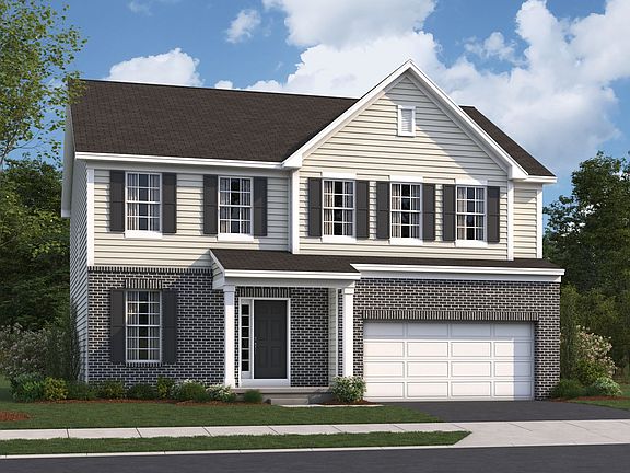 Findlay Elevation A with Brick