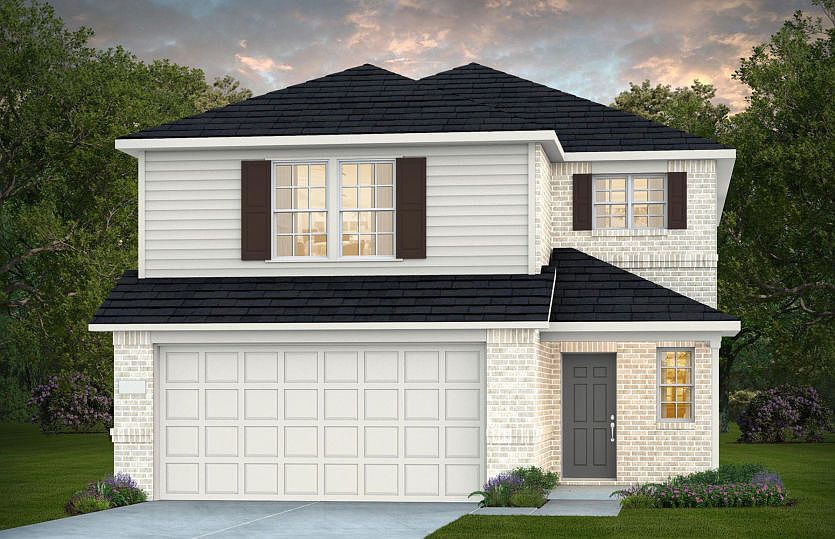 Elevation W - Exterior Color Package Caddo Mills