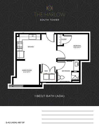 Floor plan S-A3 ADA
