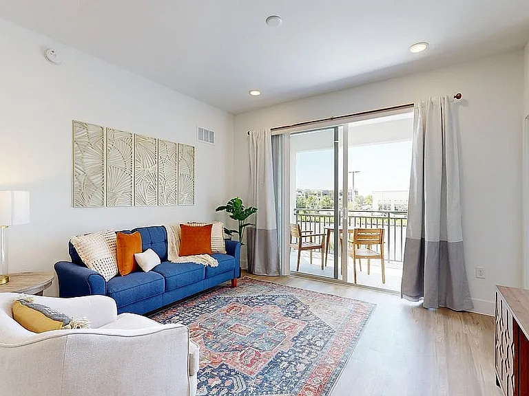 Immerse yourself in this elegant living space, perfect for relaxation and leisure.