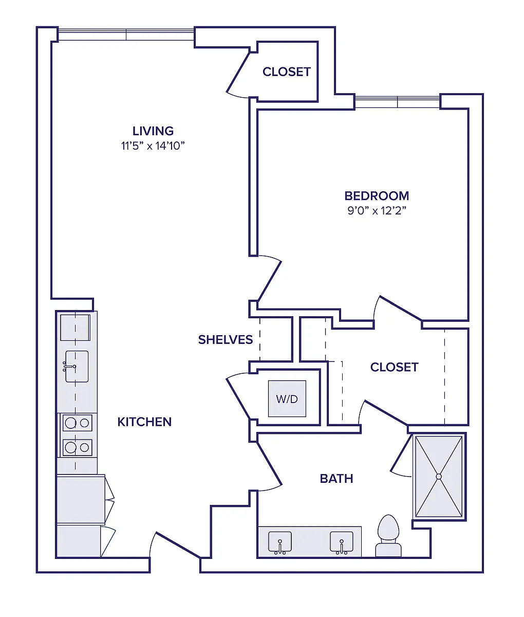 Floor plan A09 - North Tower