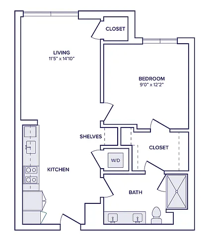 Floor plan A09 - North Tower
