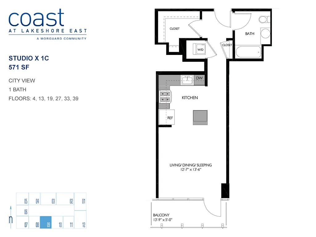 Floor plan Sx1C