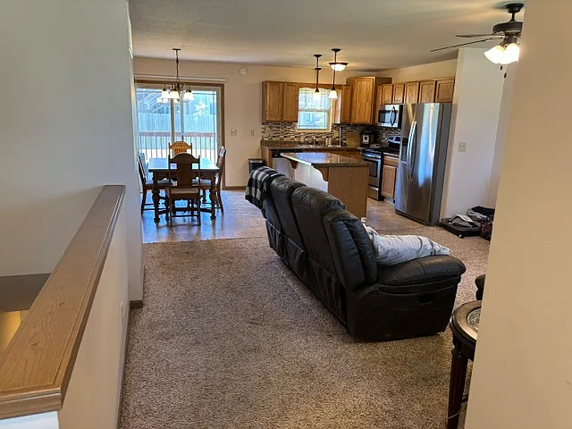 View from the entry way.