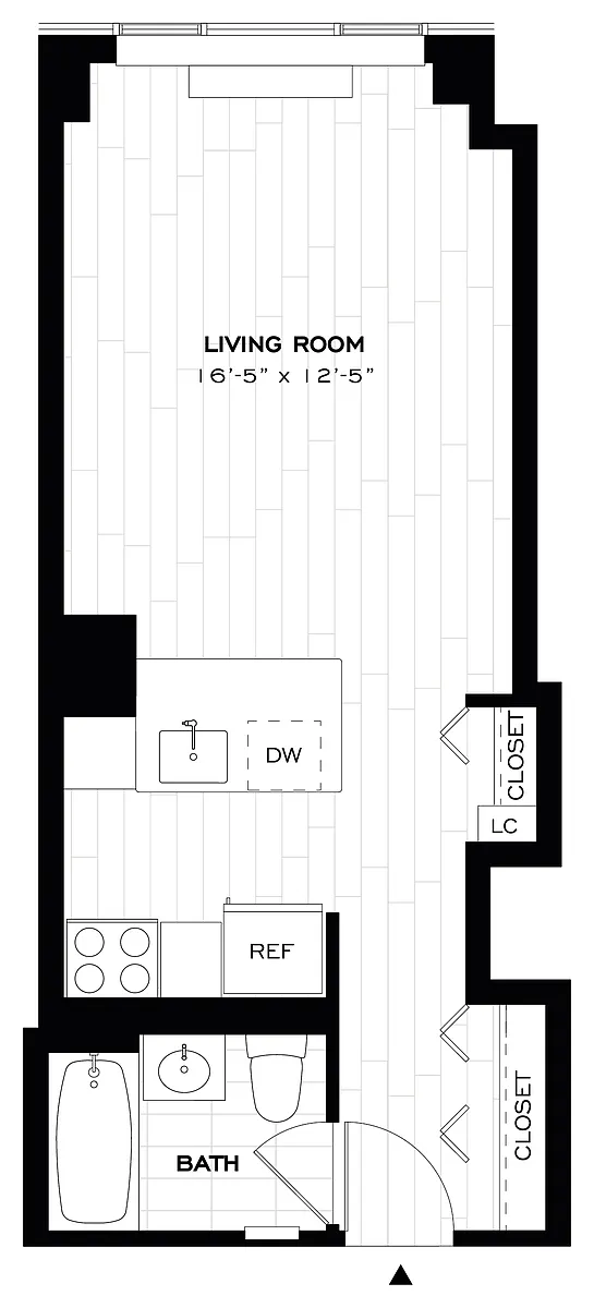 Floor plan Studio-S09