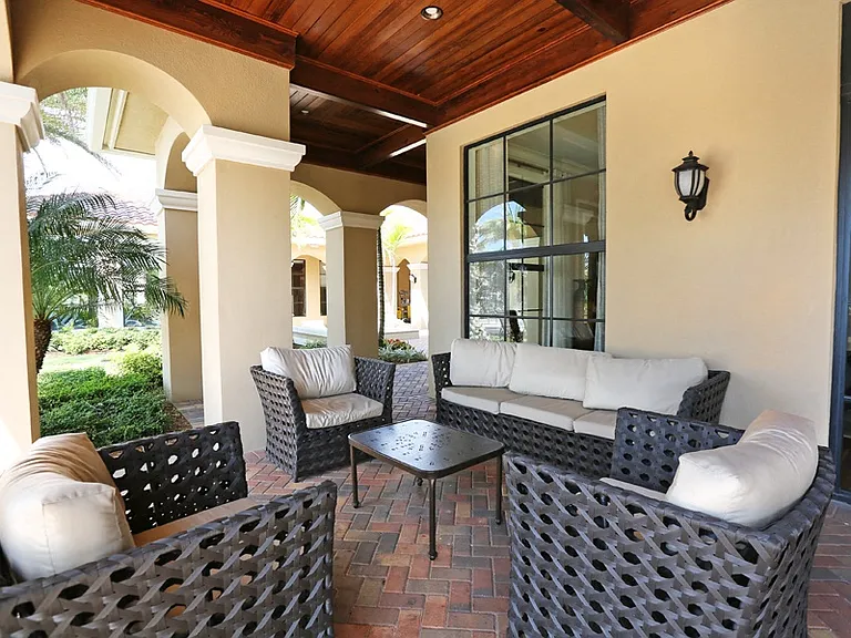 Outdoor Lounge Area.