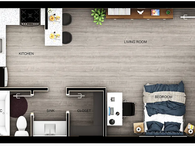 Seventh studio floorplan - reno Seventh studio floorplan - reno
