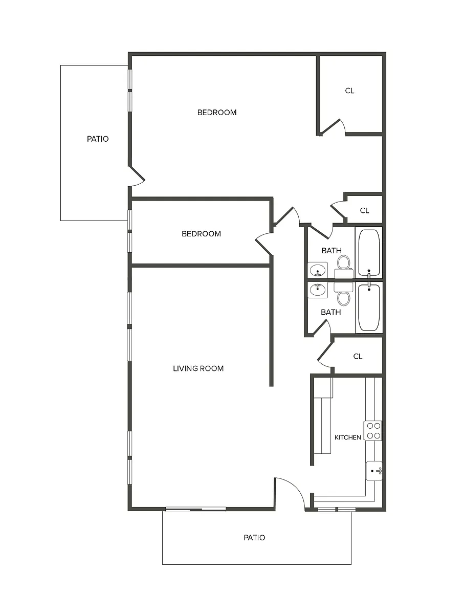 Floor plan B3