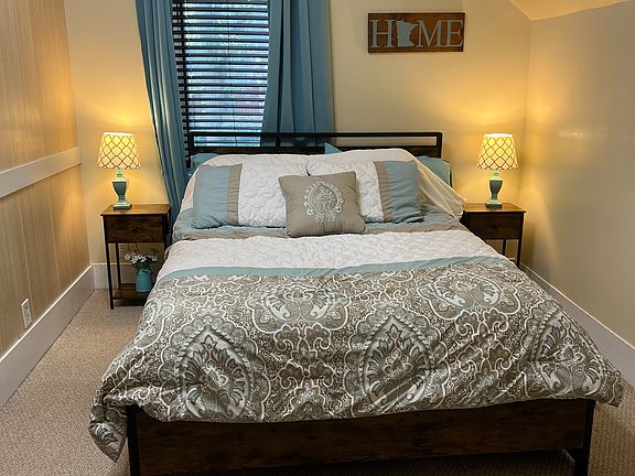 Queen Bed in Master bedroom