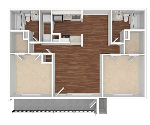 Floor plan B2