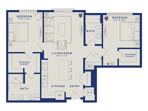 Floor plan B19