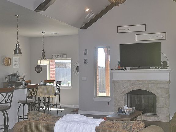 Fireplace, Dining Area