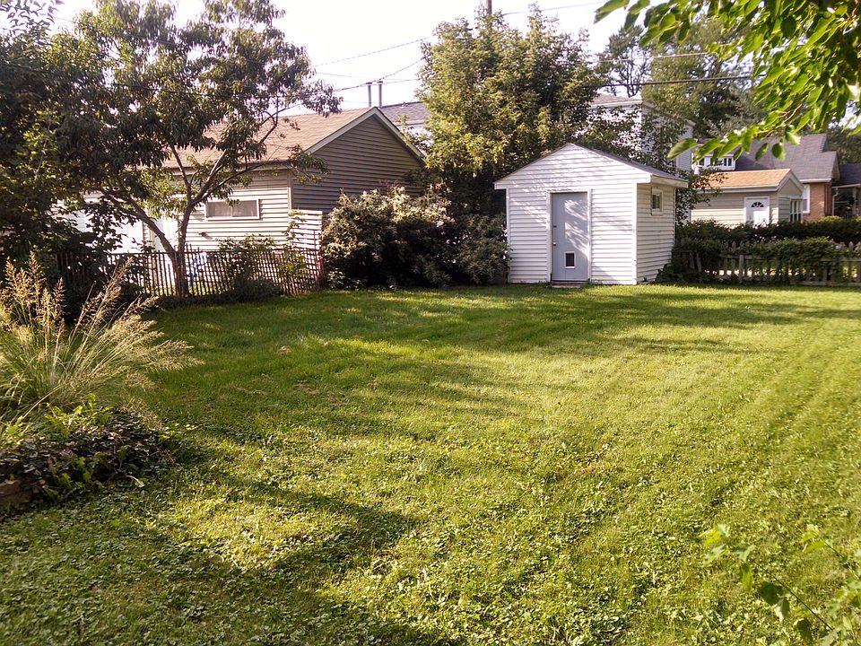 Large fenced yard