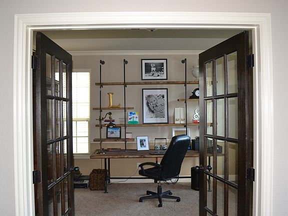 french doors to study