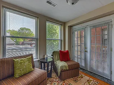 Sunroom off primary bedroom