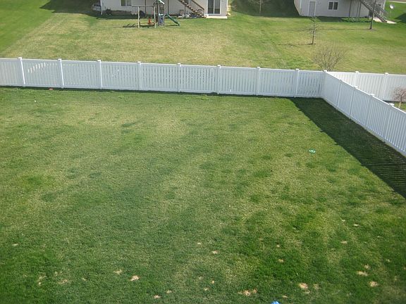 Yard (Stone patio not shown)