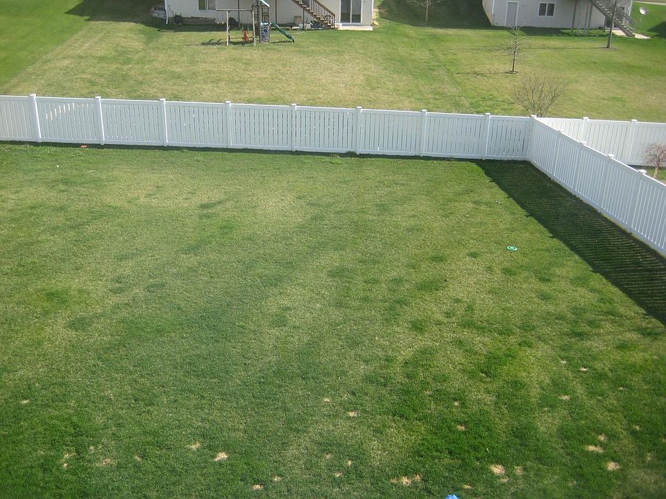 Yard (Stone patio not shown)