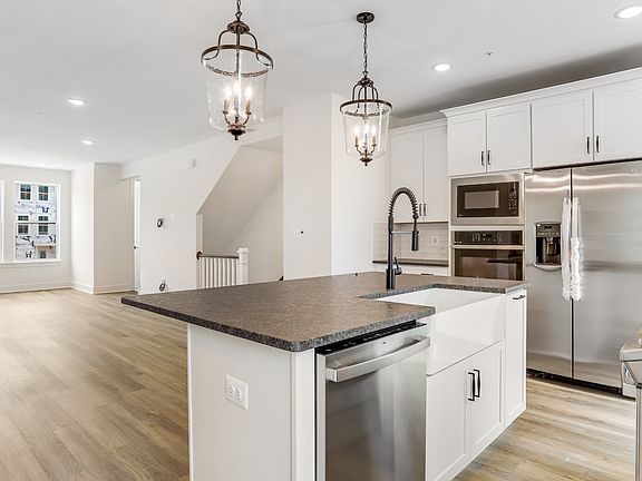 Black accents in Farmhouse kitchen