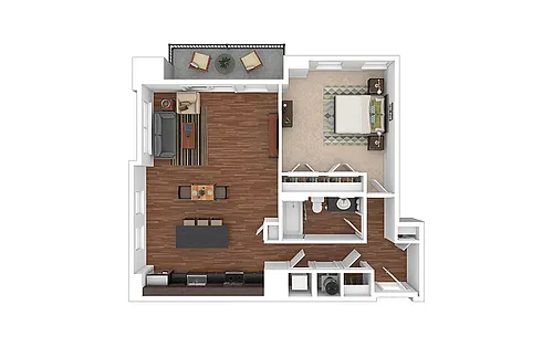 Floor plan The Oakmont