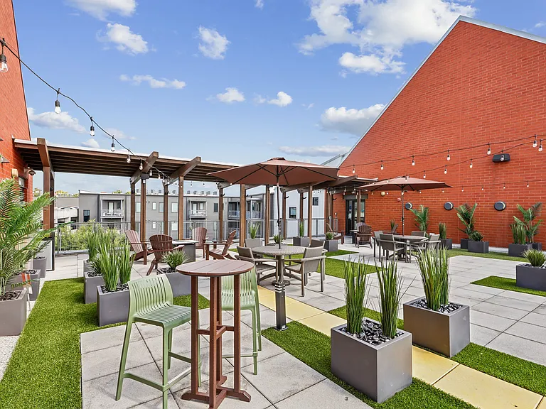 Rooftop Lounge Area