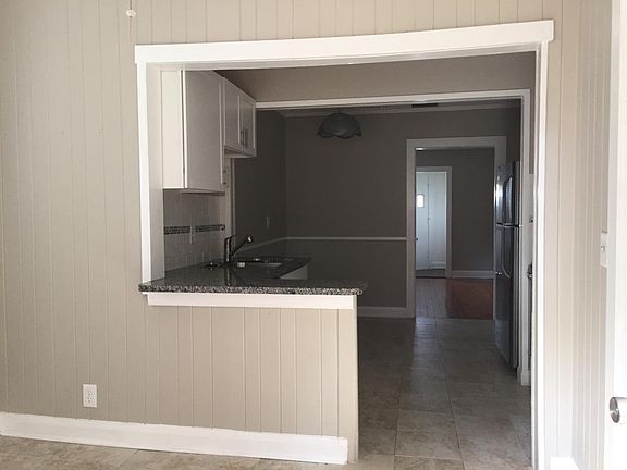 Open kitchen with pantry