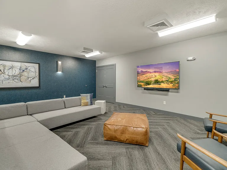 Watch the big game with friends or put in your favorite flick with our theater room.