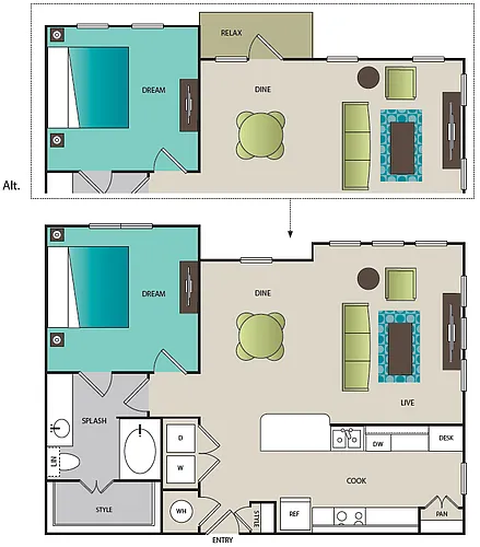 Floor plan A4A