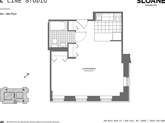 2nd image of 360 W 34th St APT 4l